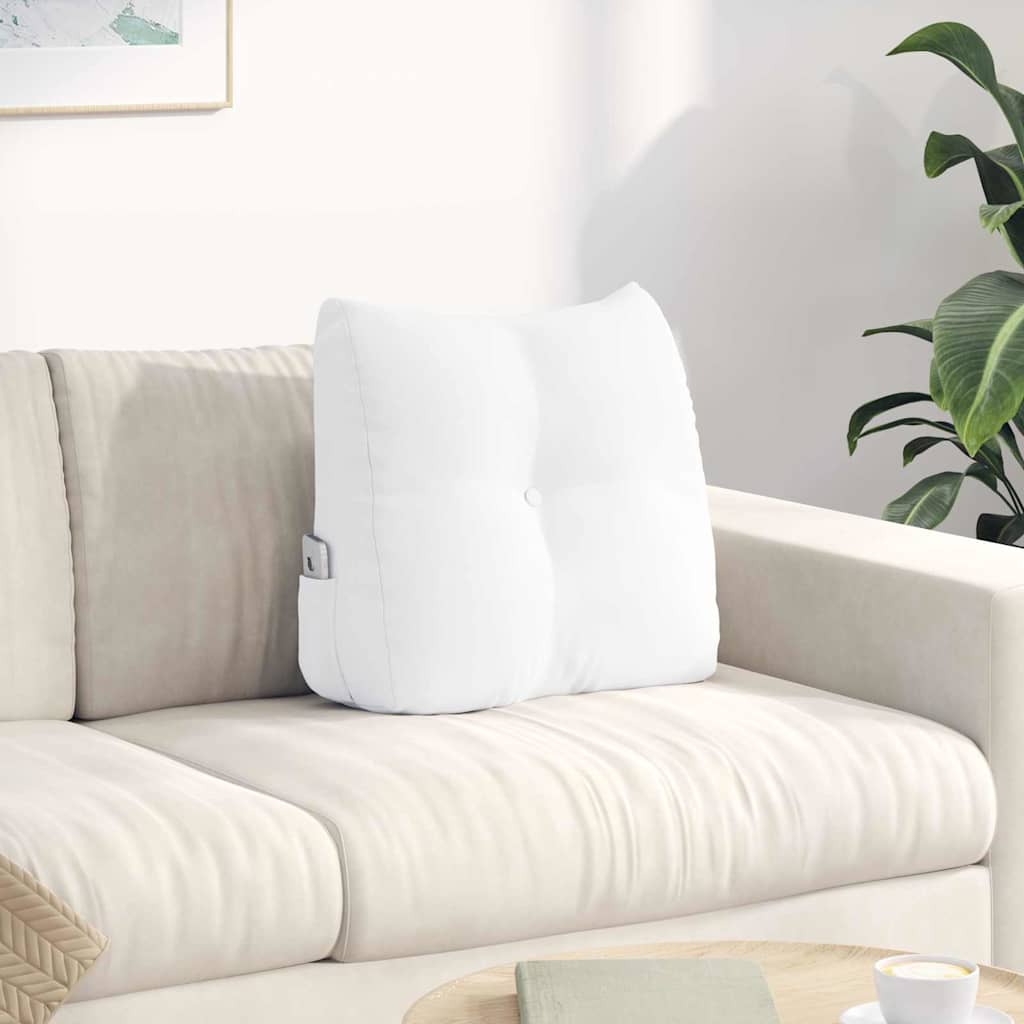 vidaXL Back Cushion Light Grey 45 x 24 x 50 cm Fabric