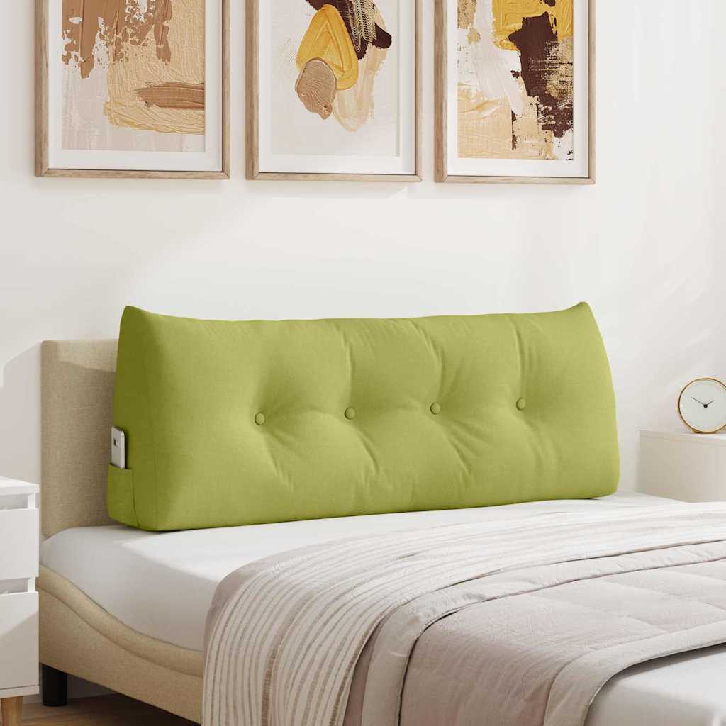 vidaXL Back Cushion Light Grey 45 x 24 x 50 cm Fabric