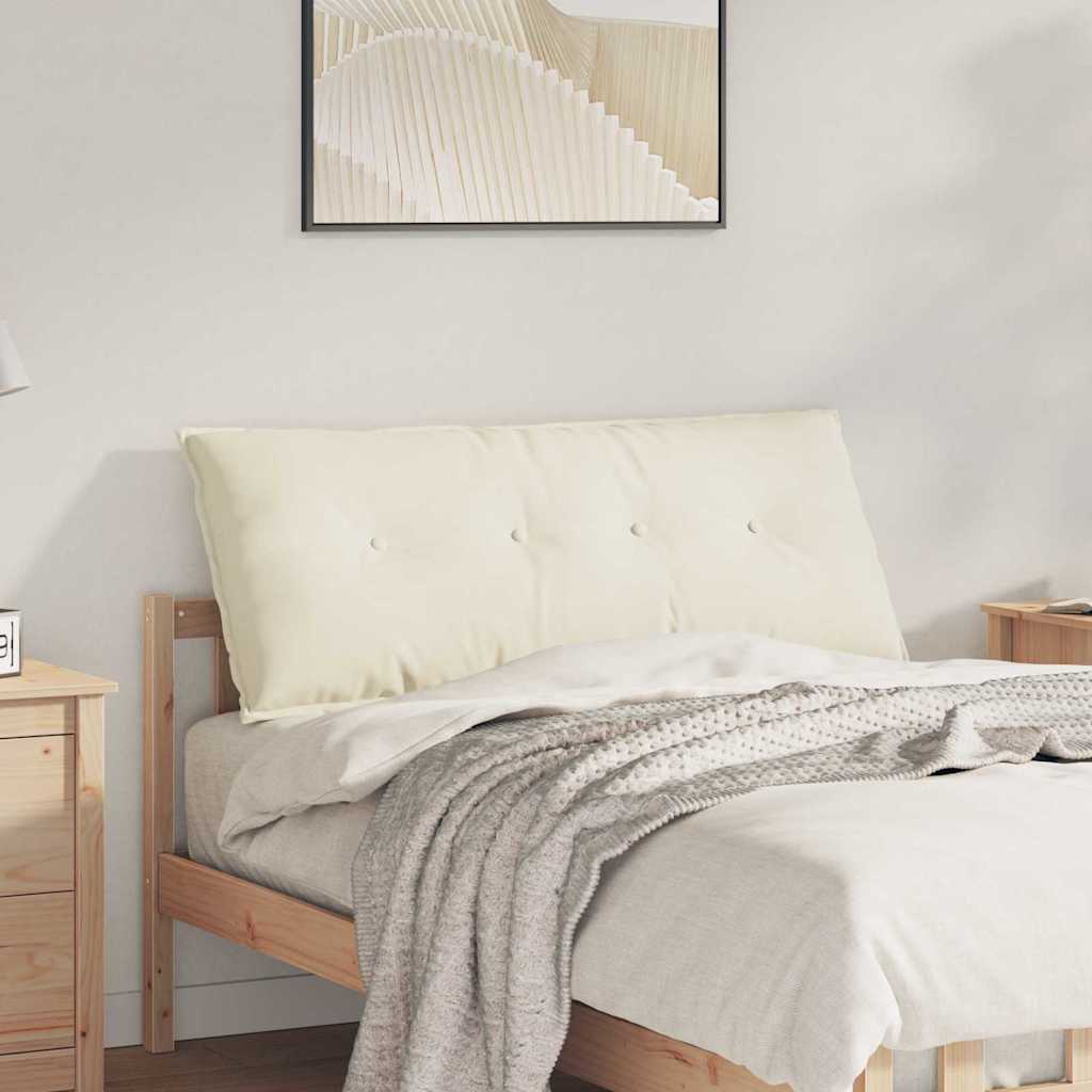 vidaXL Rugkussen Blauw 50 x 45 cm Corduroy stof