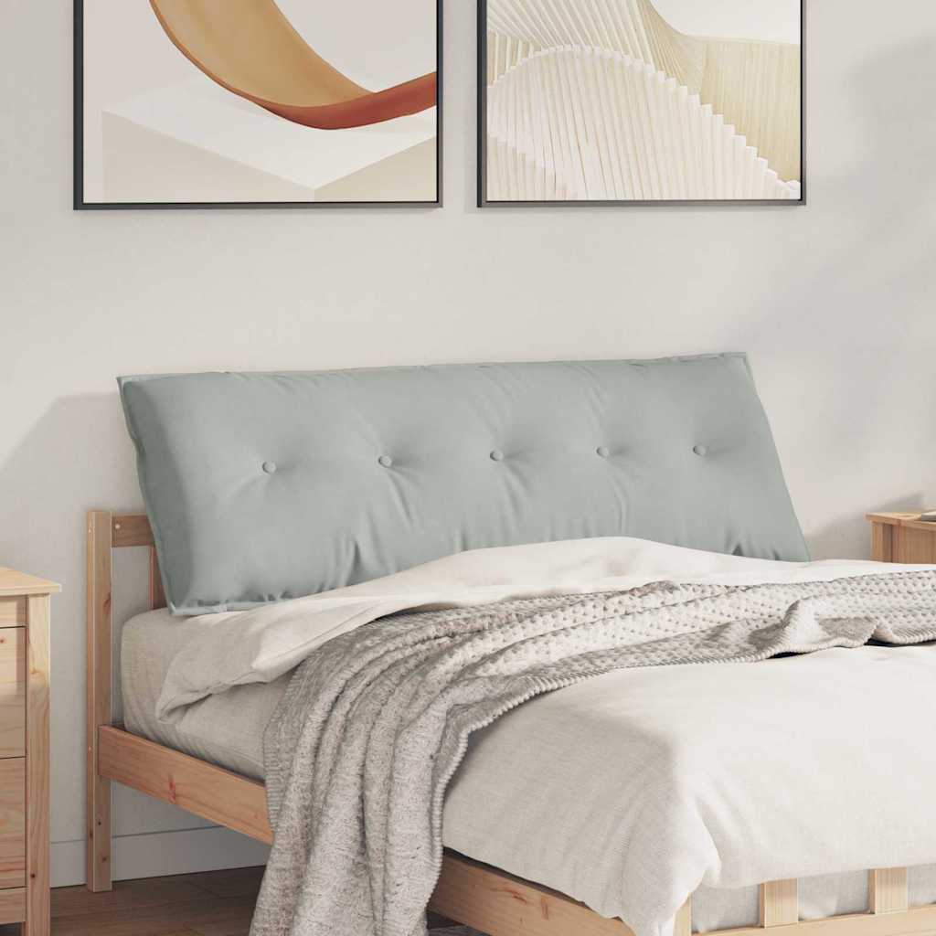 vidaXL Rugkussen Blauw 50 x 45 cm Corduroy stof