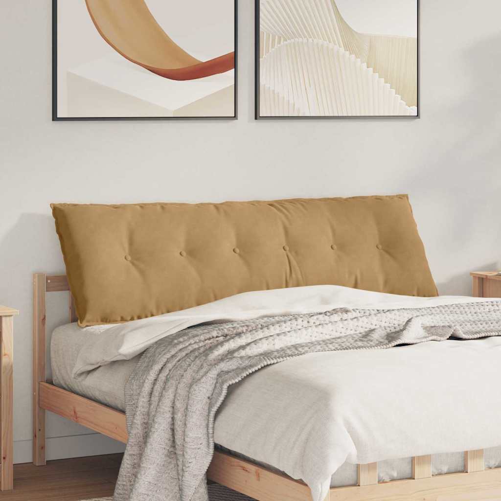 vidaXL Rugkussen Blauw 50 x 45 cm Corduroy stof