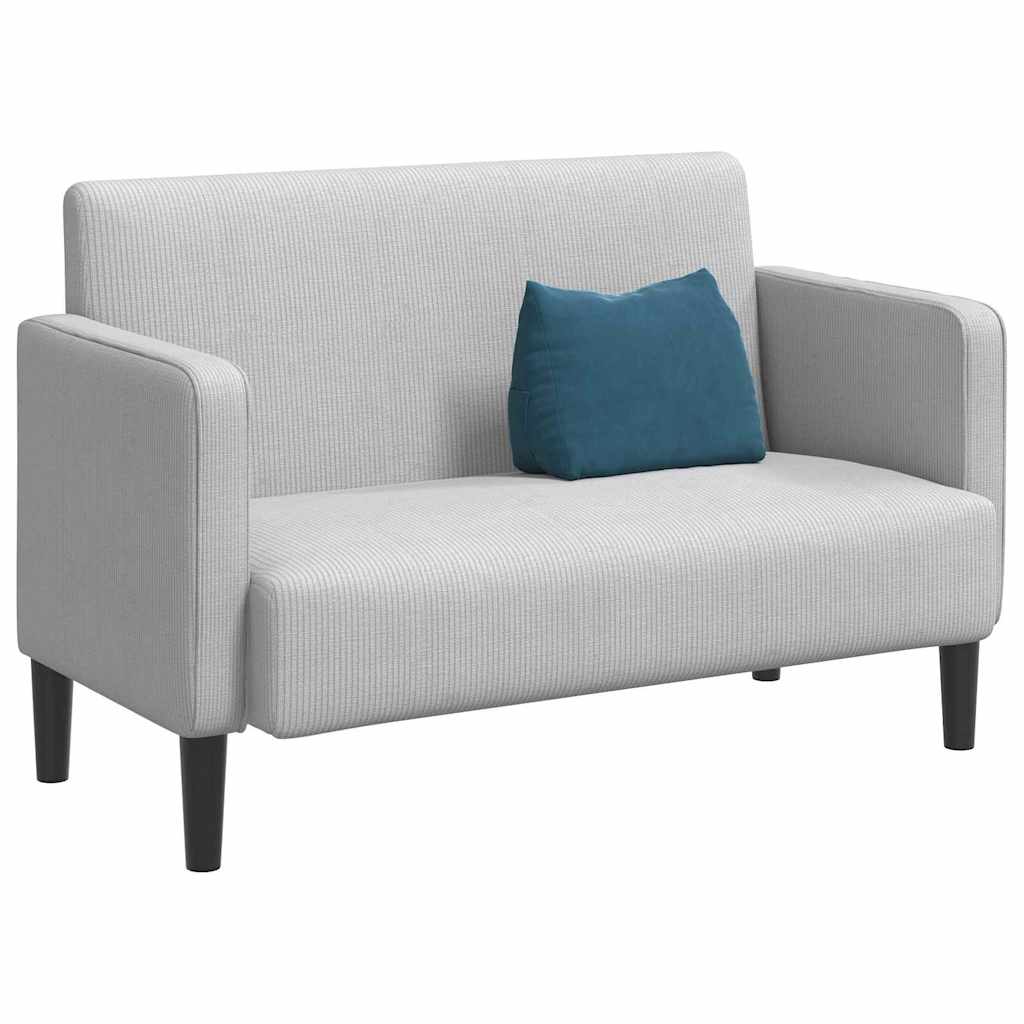 vidaXL Rugkussen Blauw 45 x 20 x 35 cm Corduroy stof