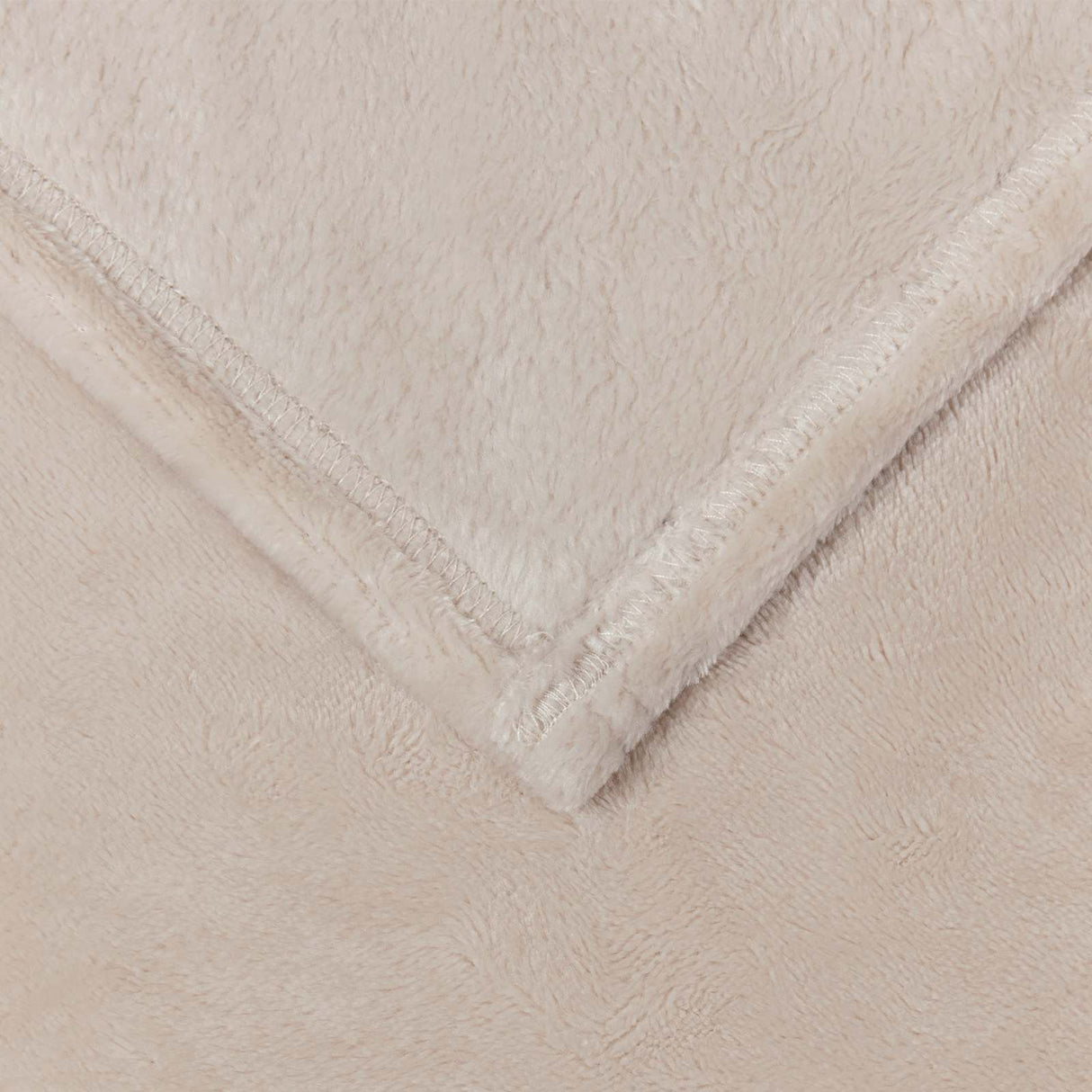 vidaXL plaid Beige 130 x 150 cm 0.5 kg Fleece
