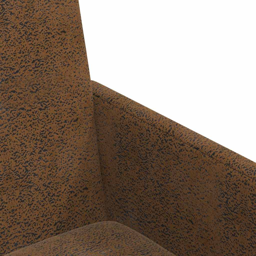 vidaXL Eetkamerstoelen met wielen 2 pcs Bruin 57 x 66 x 94 cm