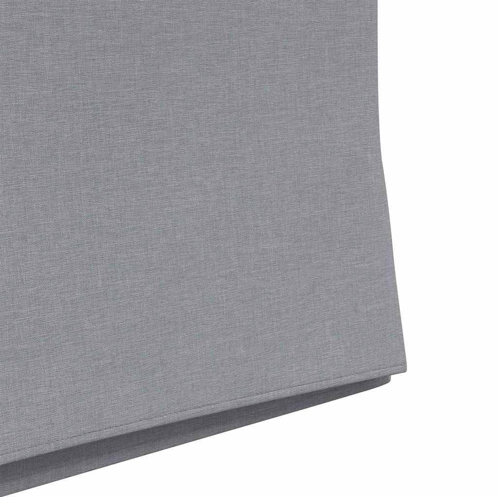 vidaXL Eetstoelen 2 pcs Lichtgrijs 57 x 67 x 95 cm Stof