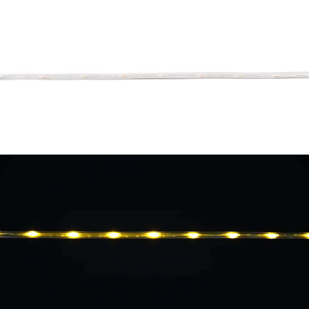 vidaXL Rope Light with 120 LED Warm White 5 m PVC