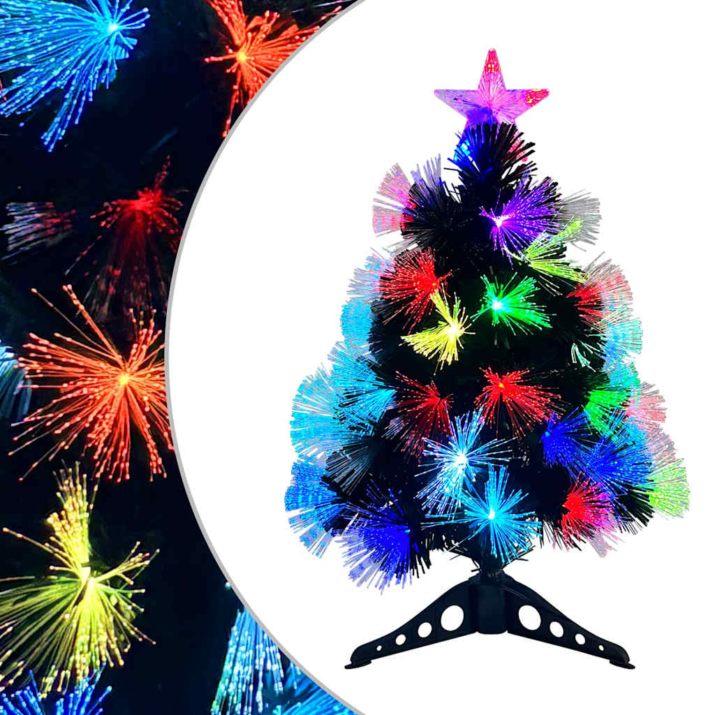 vidaXL Kunstkerstboom met 50 LED met standaard Groen 64 cm PVC