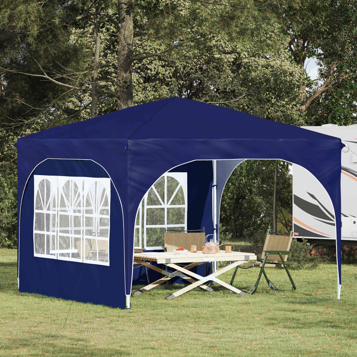 vidaXL Pop-up Party Tent 290 x 290 x 245 cm Cream