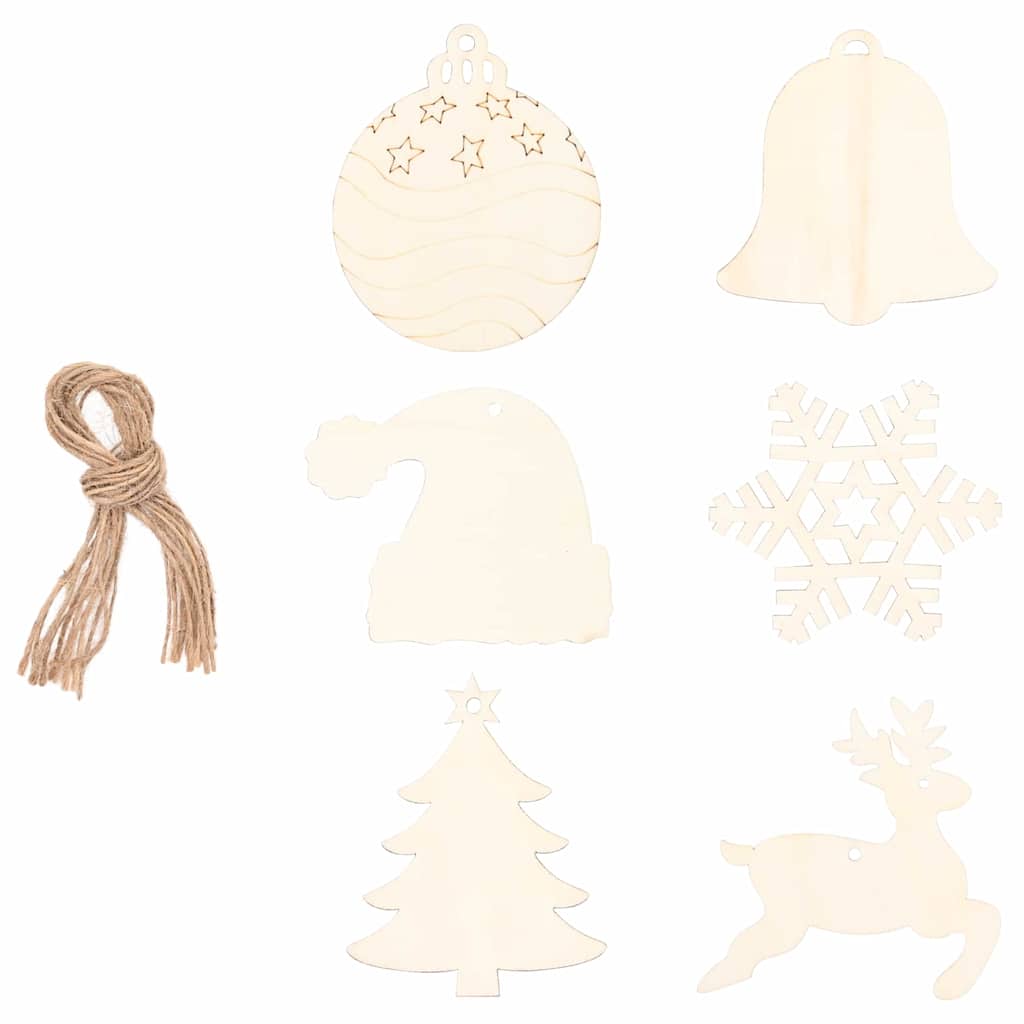 vidaXL Kerstboom Naturel 90 cm massief essenhout