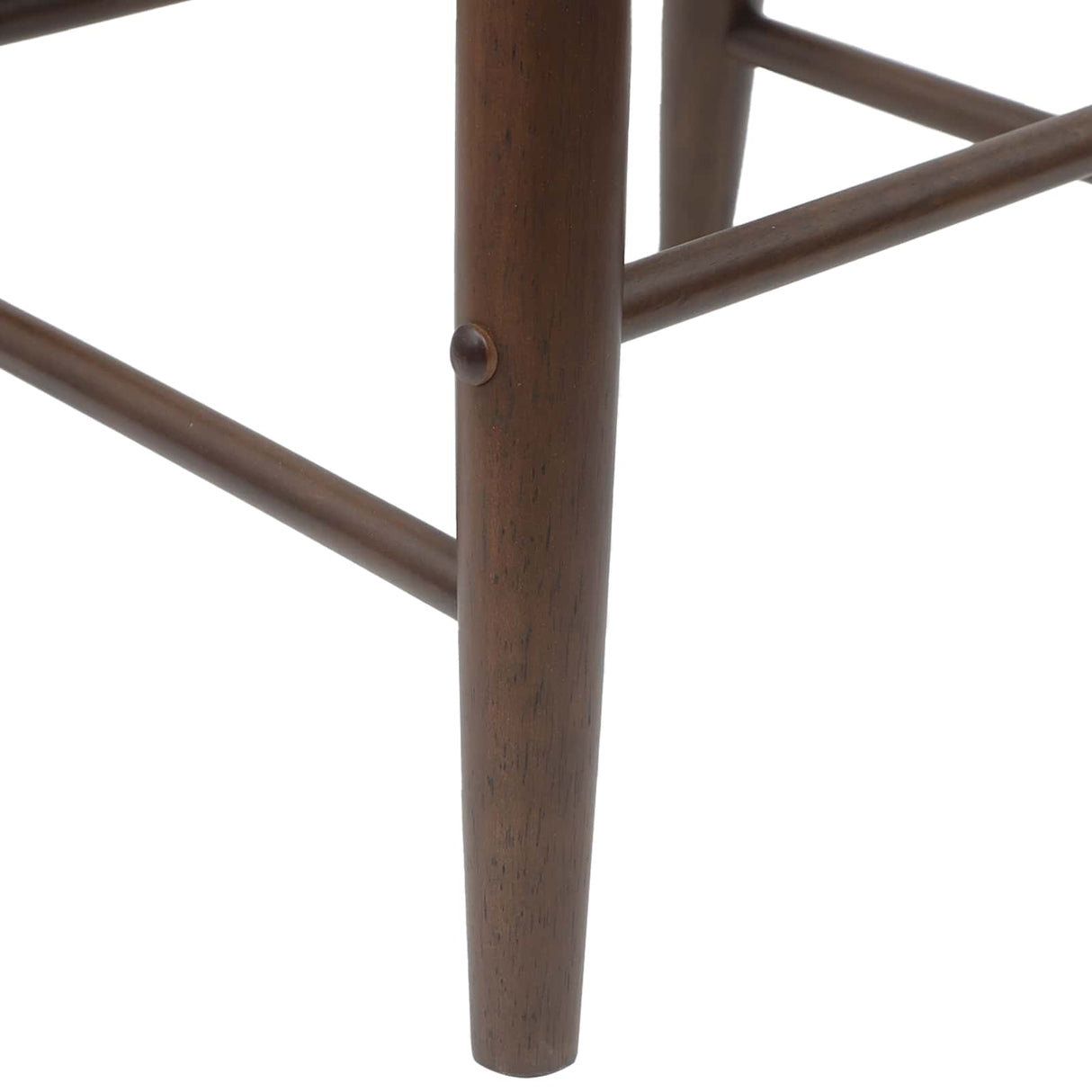 vidaXL Eetstoelen 2 pcs Lichtbruin 46 x 37 x 63 cm Massief Rubberhout