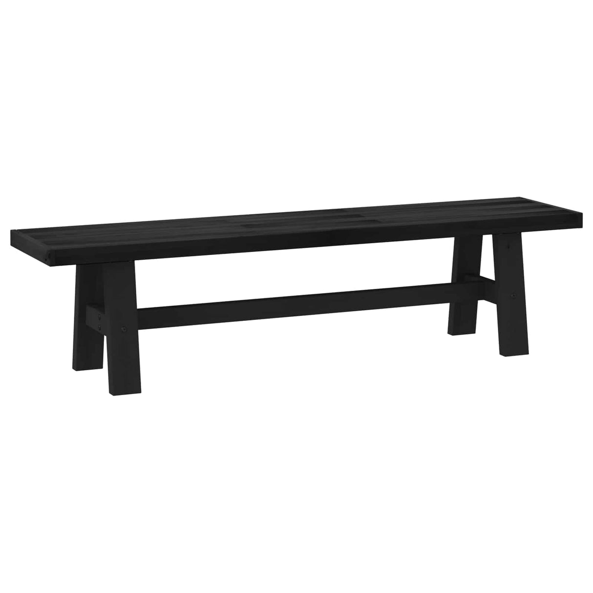 vidaXL Eetbank NOAIN A-vormige poten 180x40x45 cm massief hout