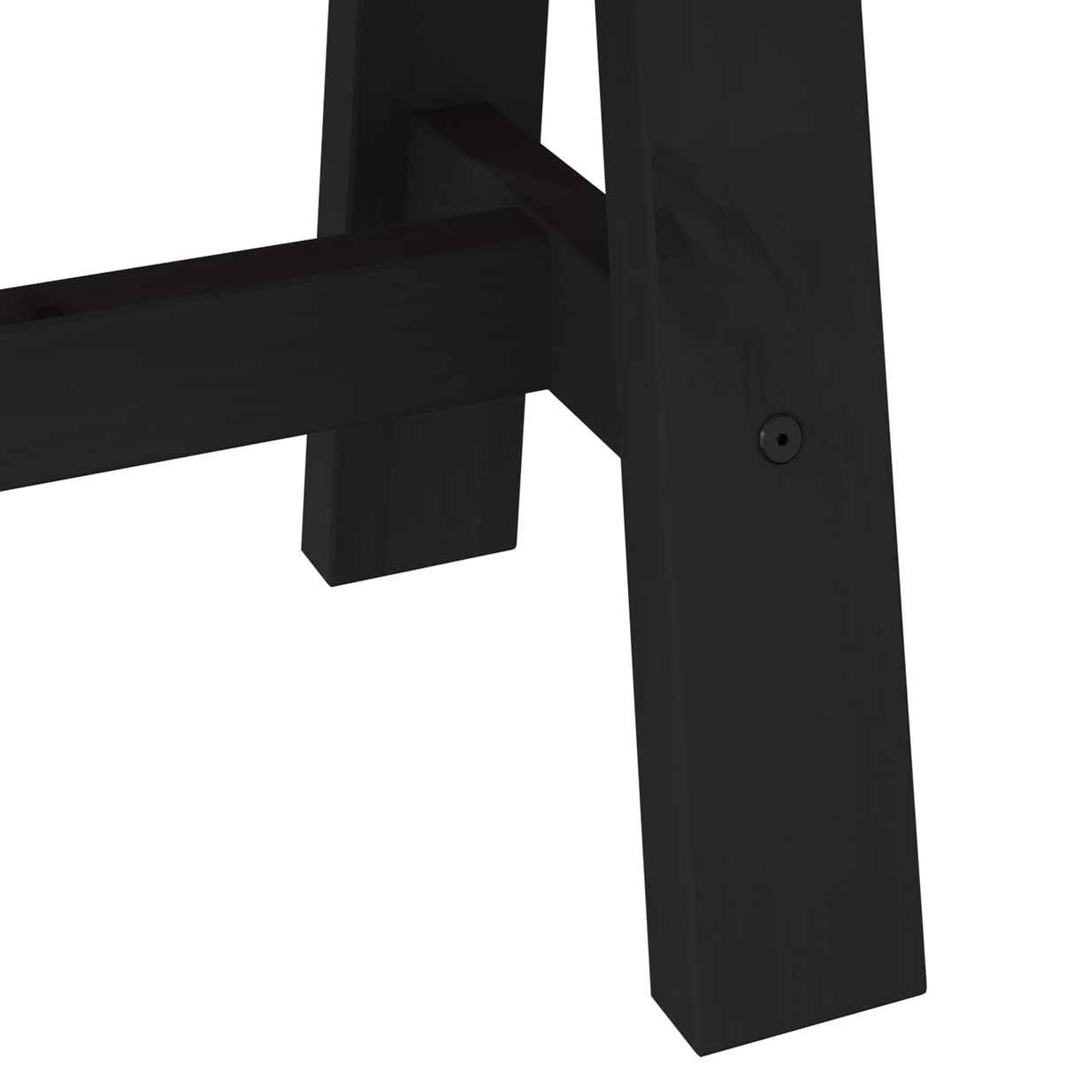 vidaXL Eetbank NOAIN A-vormige poten 180x40x45 cm massief hout