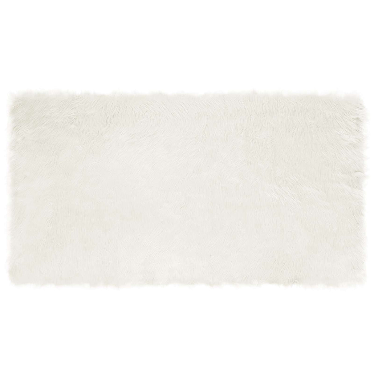 vidaXL Faux Schaapsvacht Tapijt Tafalla Wit 60 x 110 cm Polyester