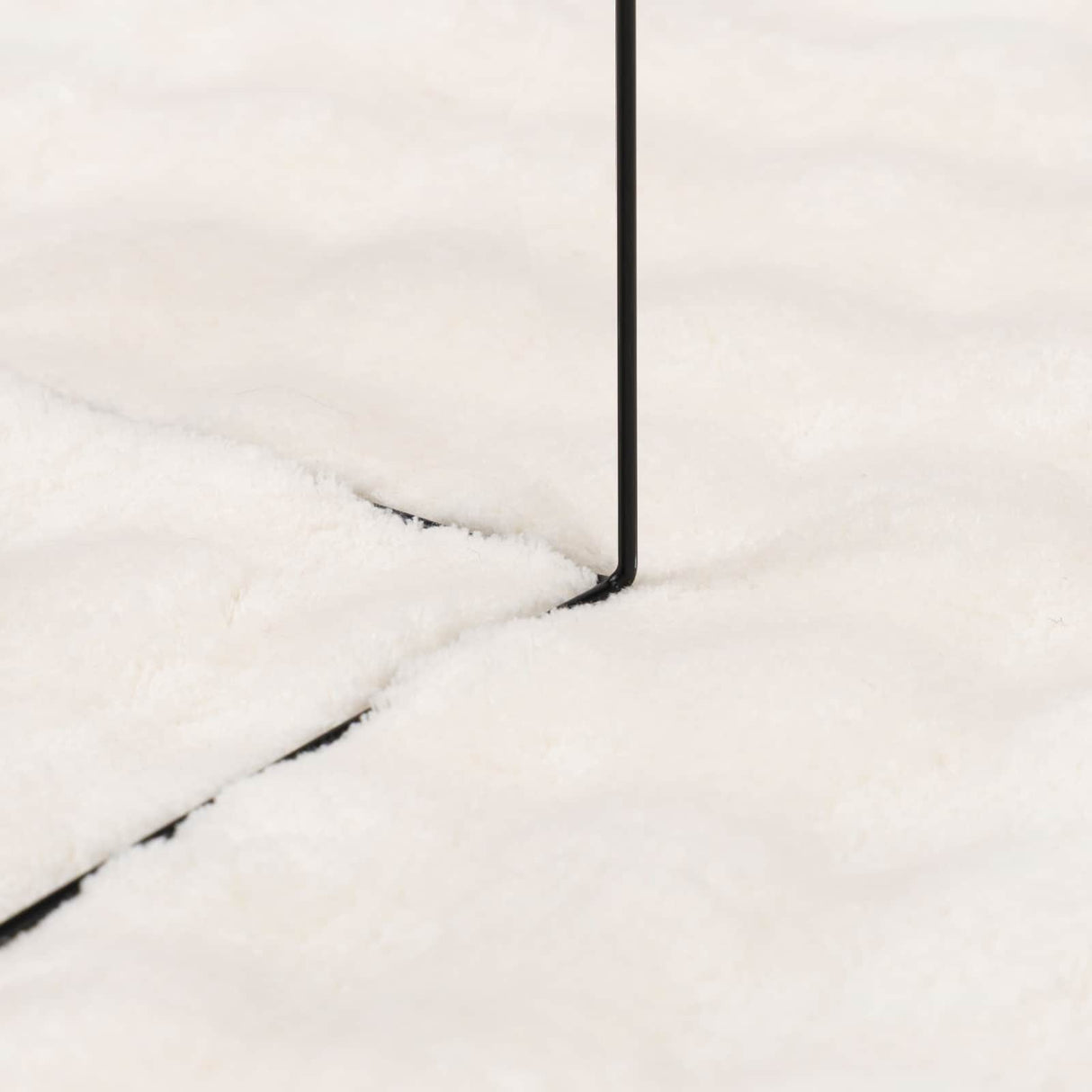 vidaXL Vloerkleden Rechthoekig SIROLO Crème 150 x 80 cm Polyester