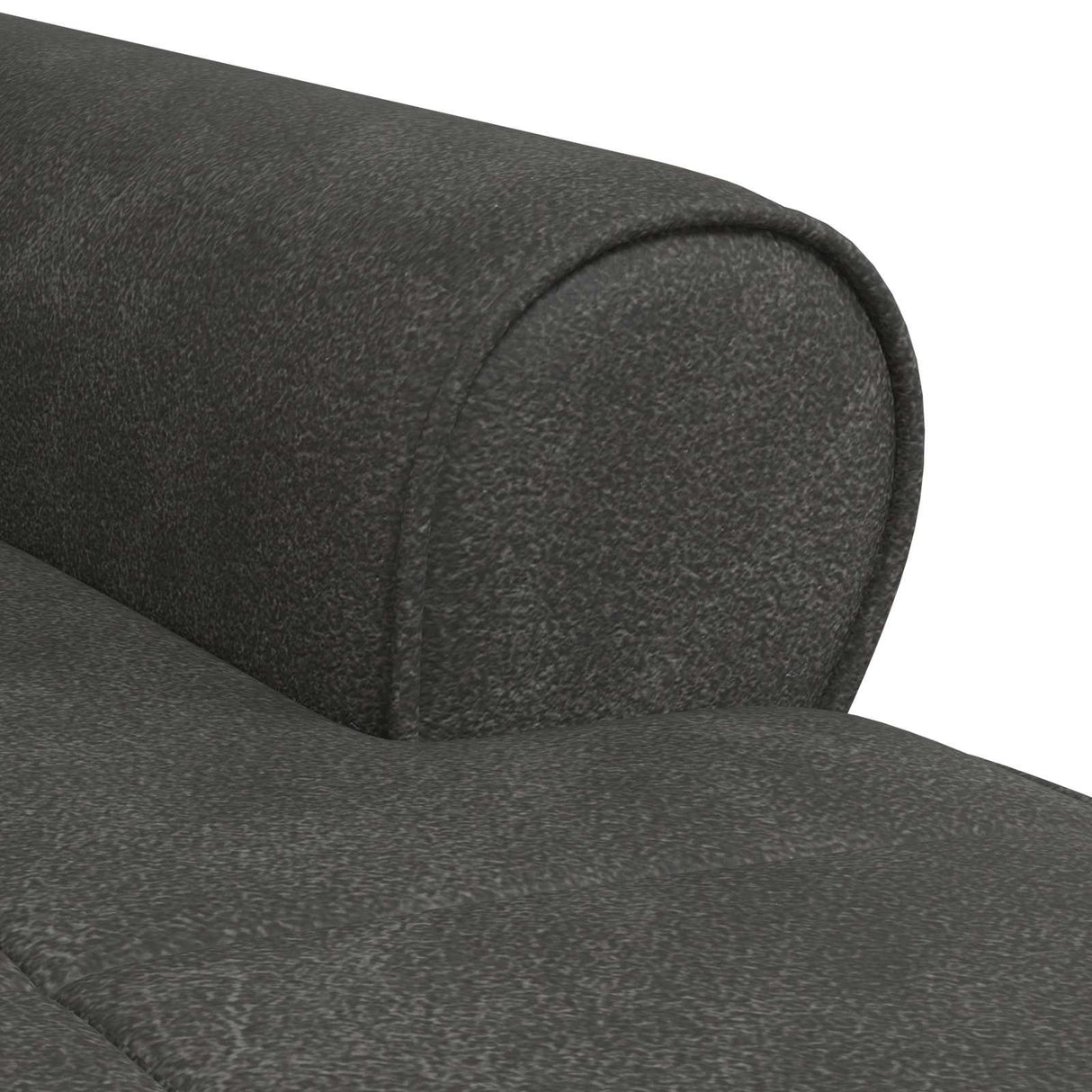 vidaXL Chaise Lounge met kussen Zwart 91 x 157 x 91 cm Kunstleer