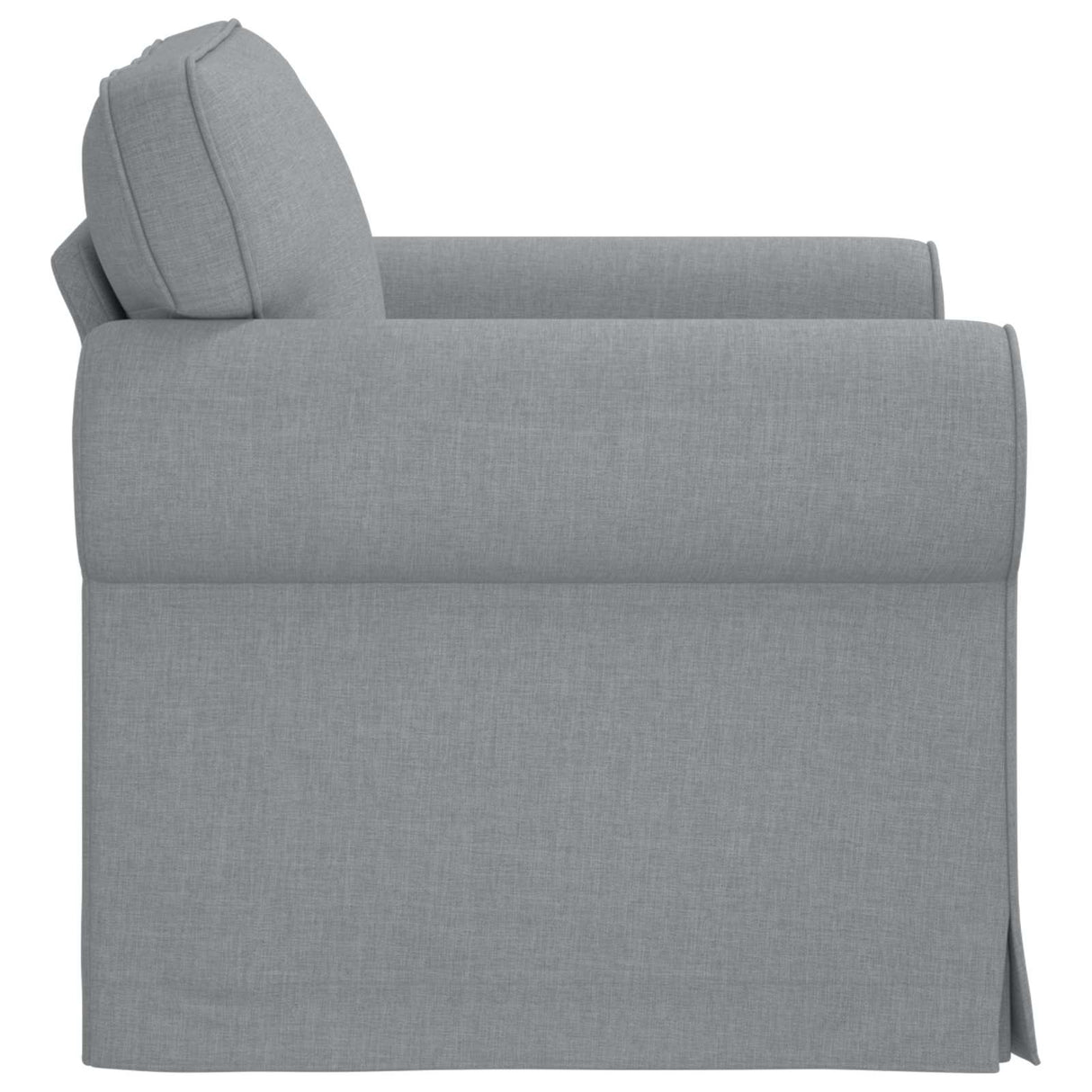 vidaXL Sofa Light Grey 95 x 82 x 80 cm Fabric