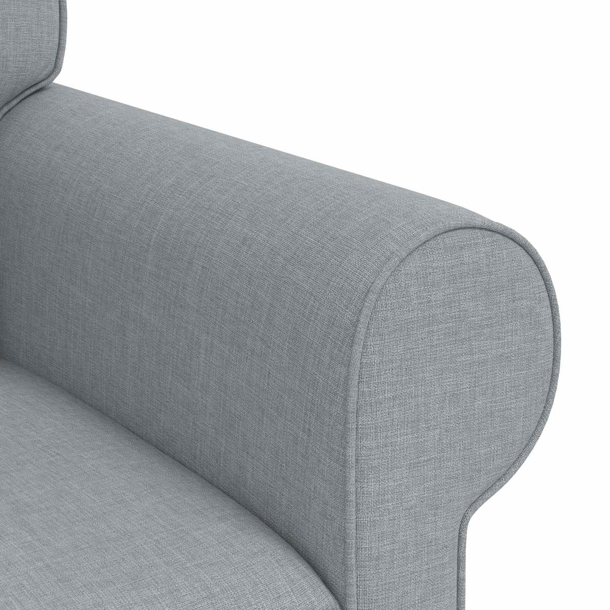 vidaXL Sofa Light Grey 95 x 82 x 80 cm Fabric