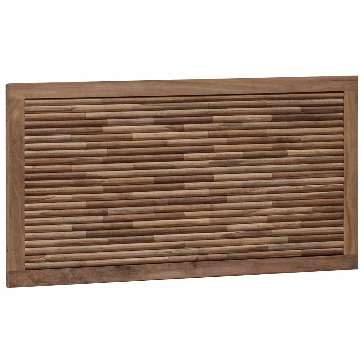 vidaXL Bed Headboard Natural Solid Teak Wood