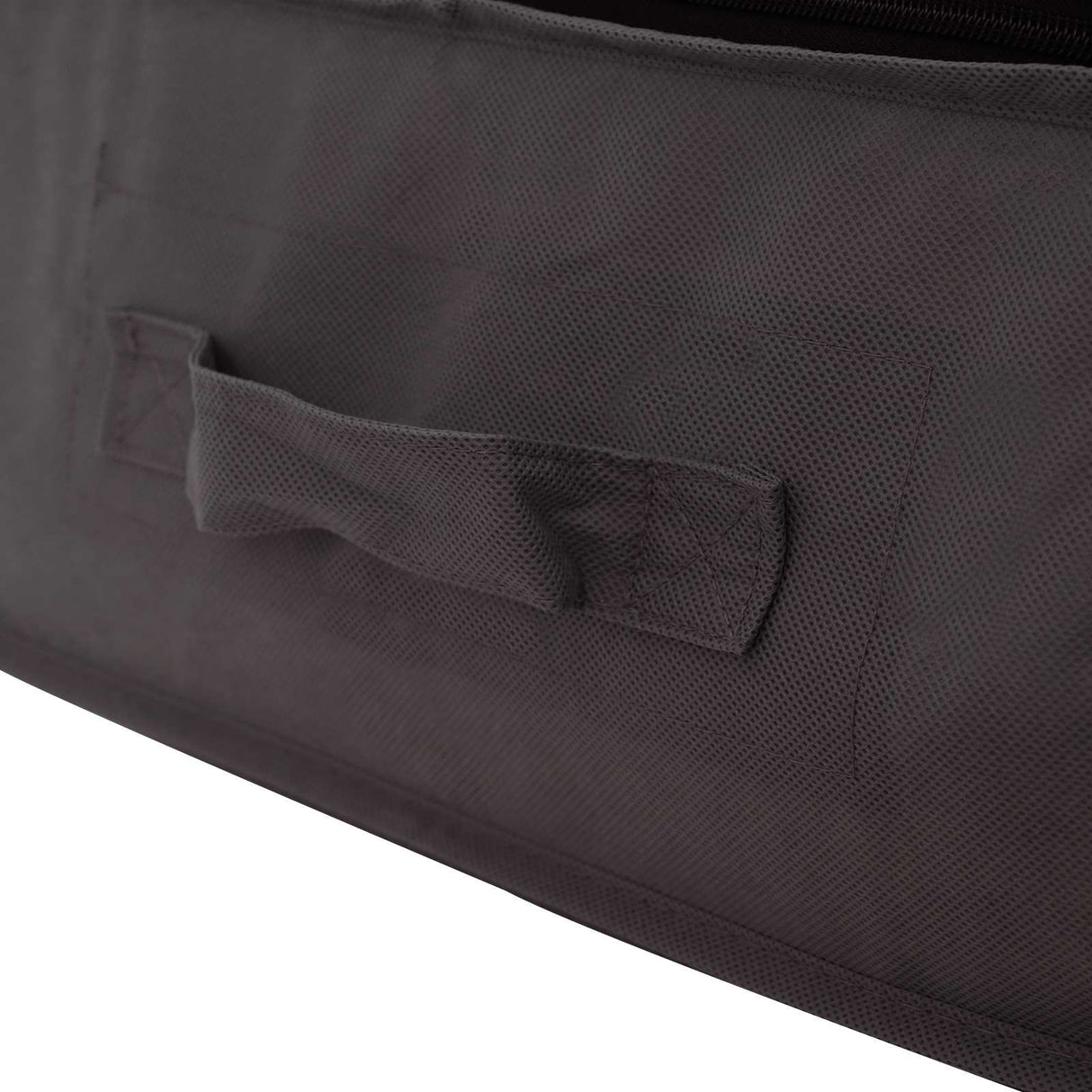 vidaXL Storage Box with Transparent Top Window Anthracite