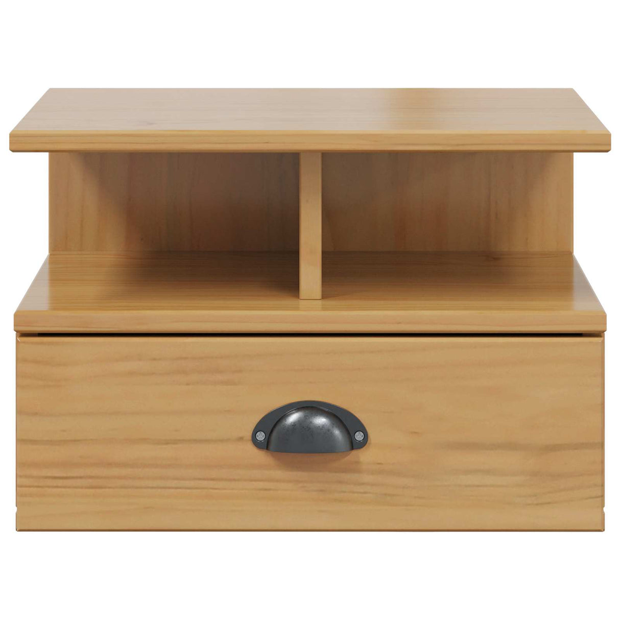 vidaXL Nachtkastje Honing bruin 40 x 31 x 27 cm Massief vurenhout