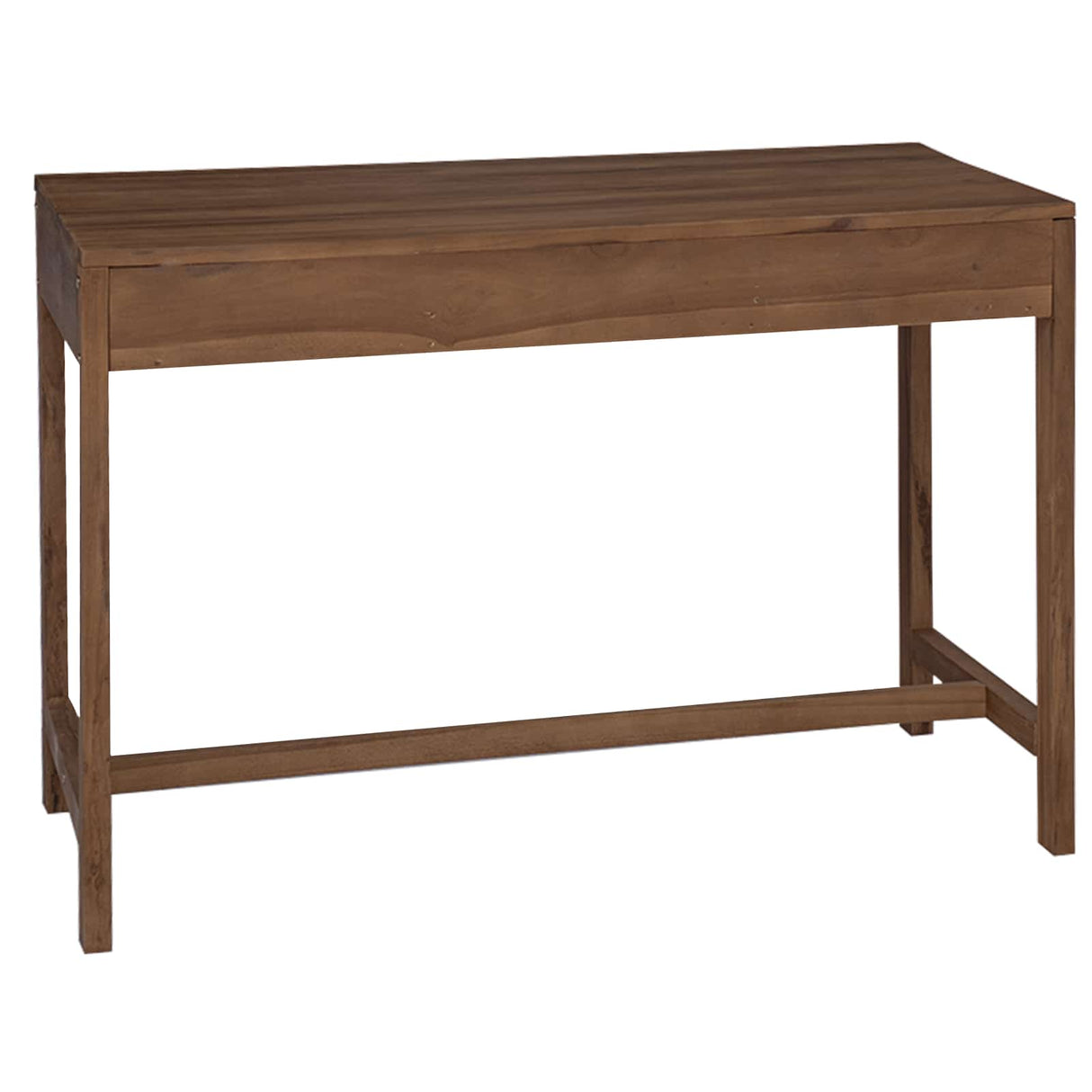 vidaXL Bureau met lades Naturel Massief Teakhout 80 x 50 x 75 cm