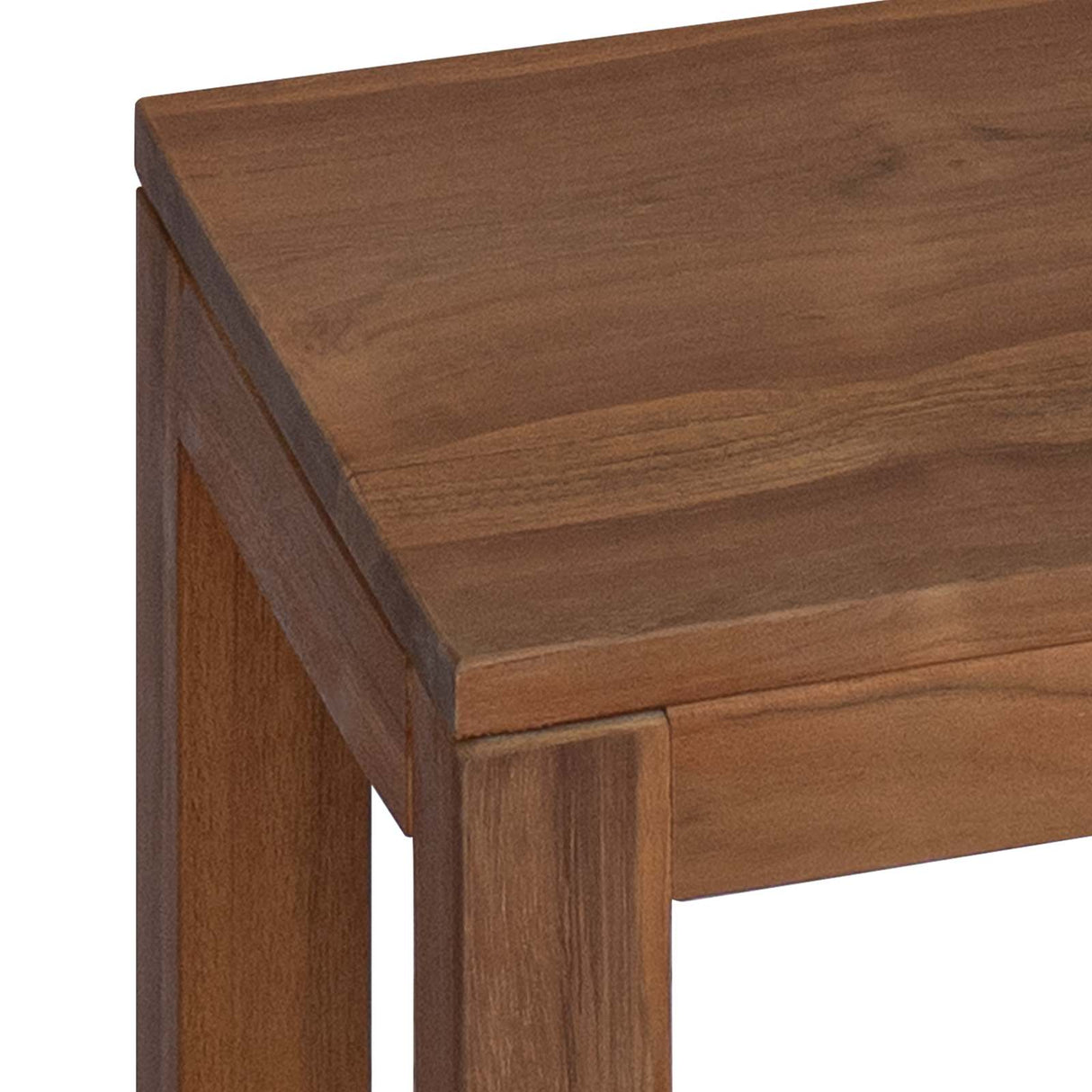 vidaXL Plantenstand 3 st Naturel 25 x 25 x 80 cm Massief Teakhout