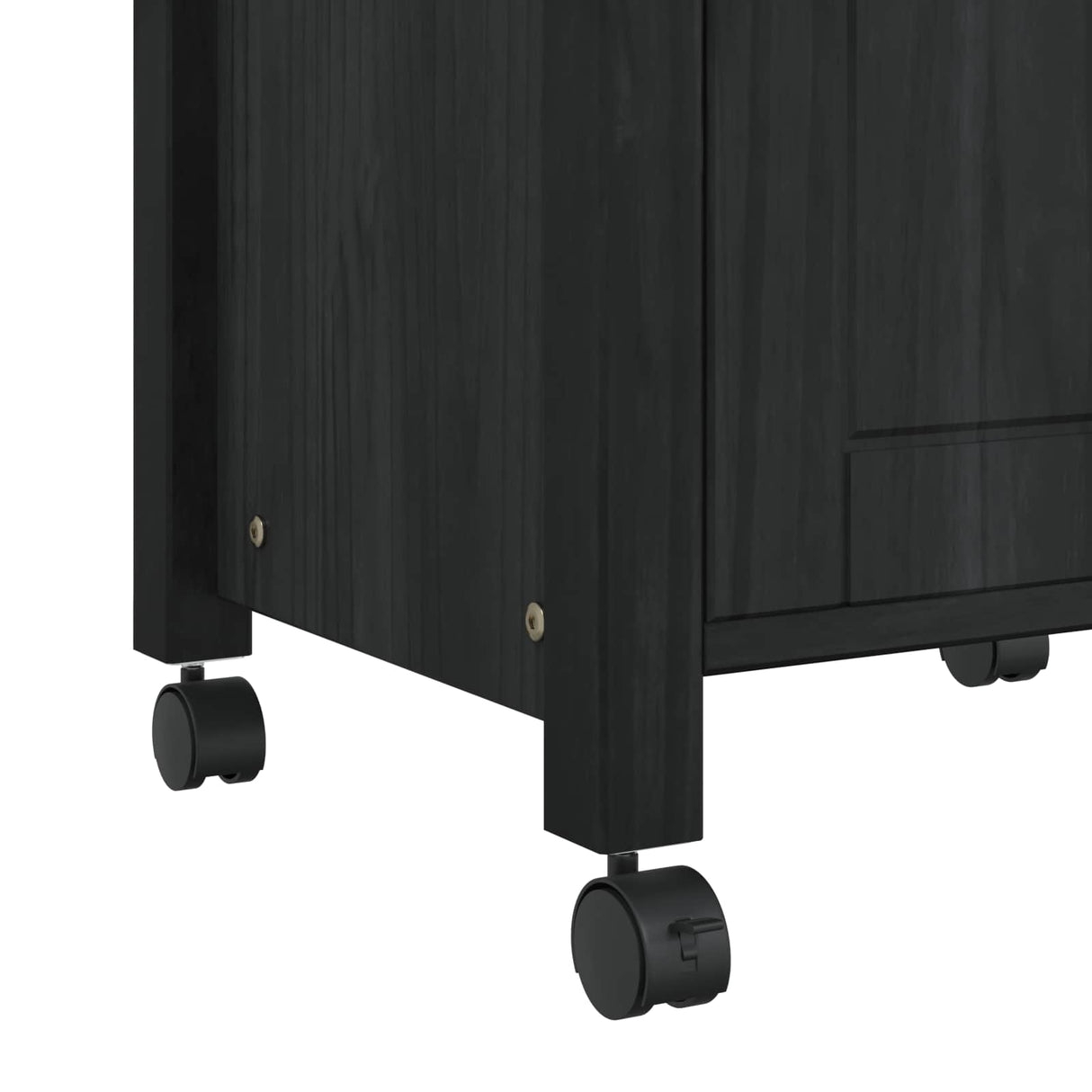 vidaXL Keukentrolley MONZA 48x40x88,5 cm massief grenenhout
