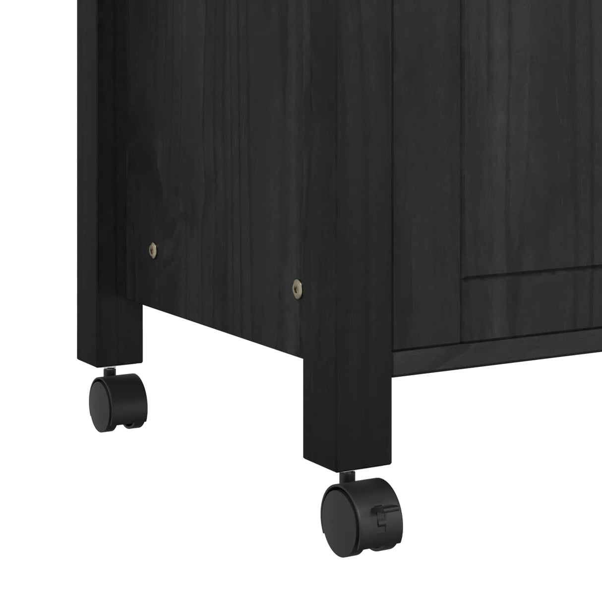 vidaXL Keukentrolley MONZA 84x40x88,5 cm massief grenenhout