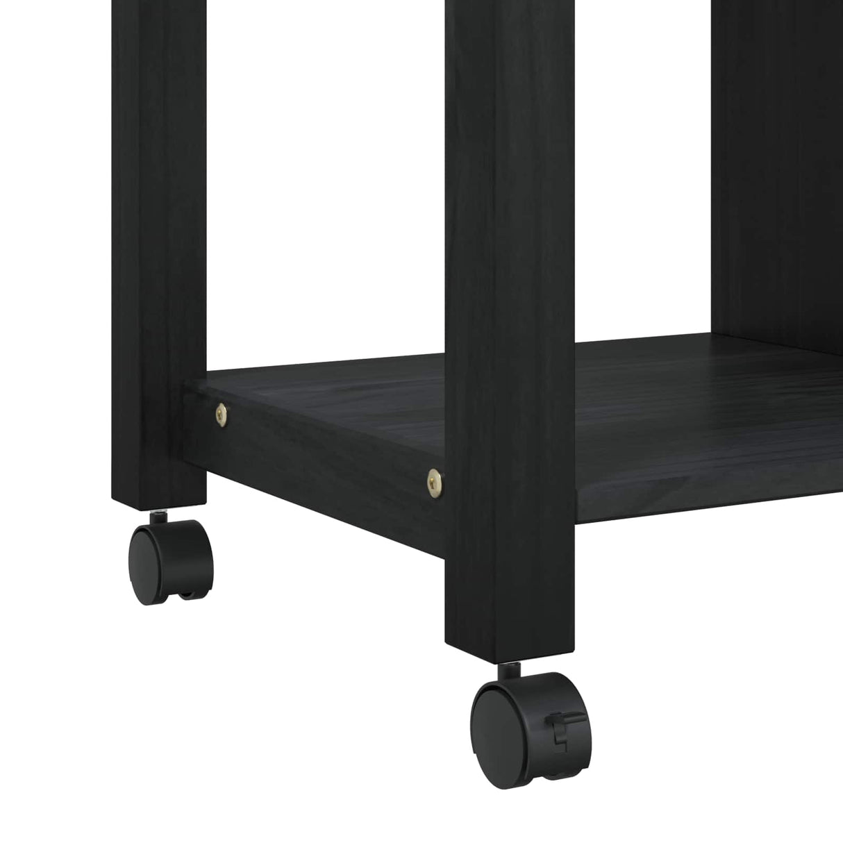 vidaXL Keukentrolley MONZA 84x40x88,5 cm massief grenenhout
