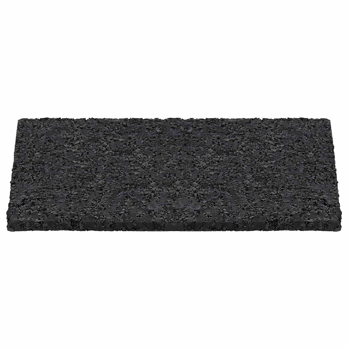 vidaXL Rubber granulaat patio pad Zwart 6 x 9 x 0,3 cm Rubber