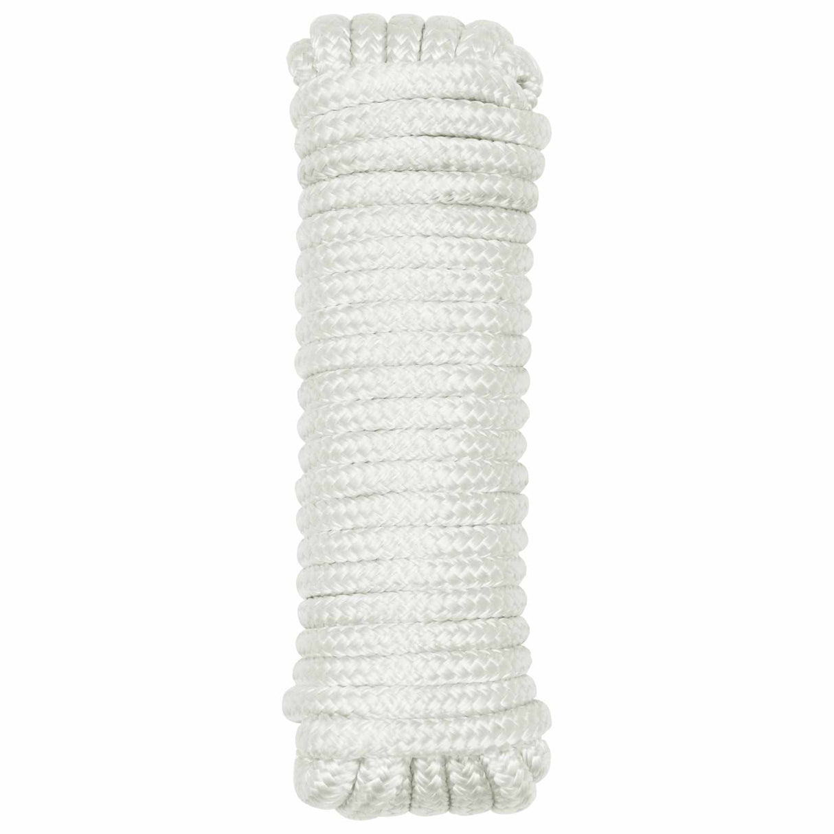 vidaXL Boottouw 6 m 1 Wit en zwart Polyester
