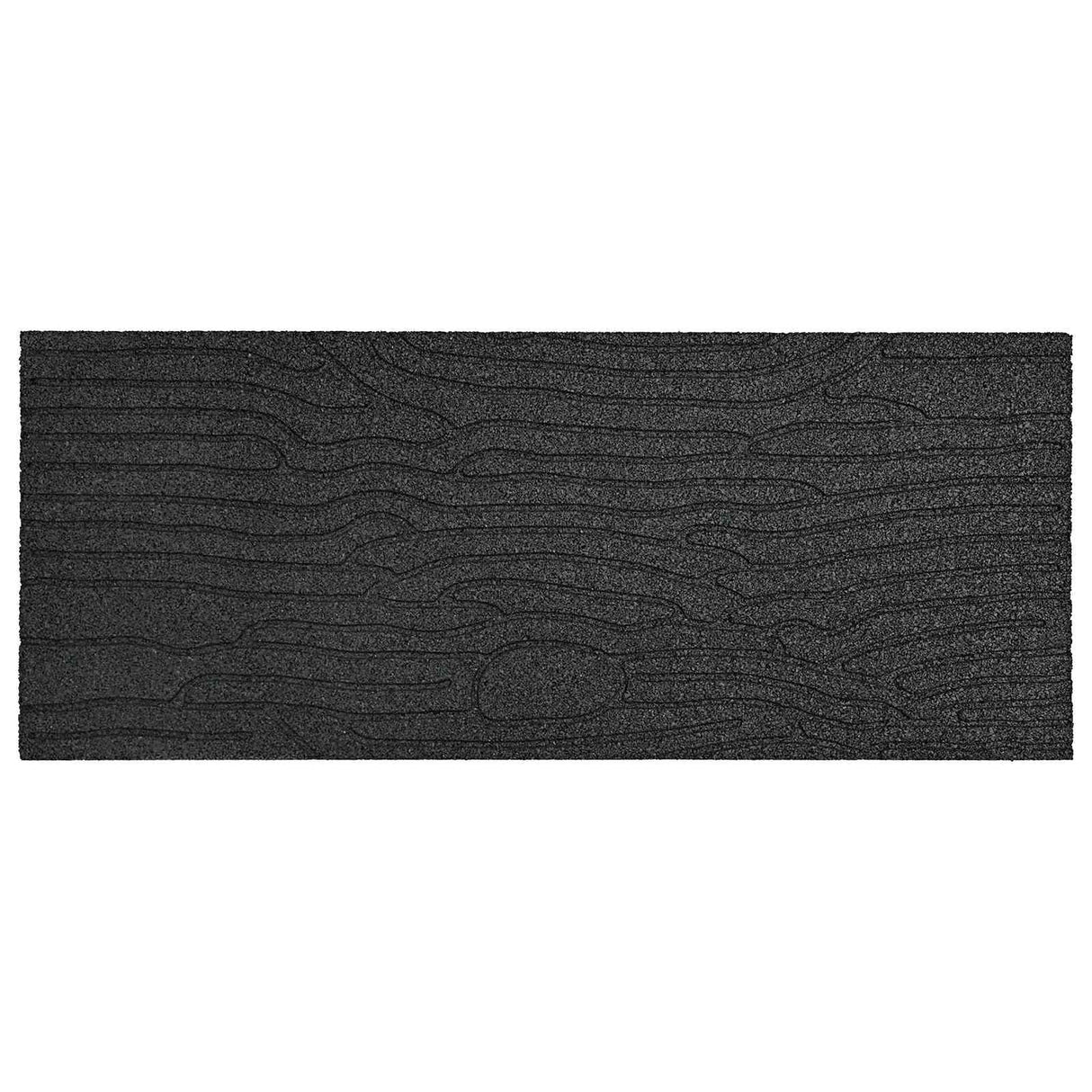 vidaXL Stepping Stone 6 pcs Black 60.5 x 25 x 2 cm Rubber