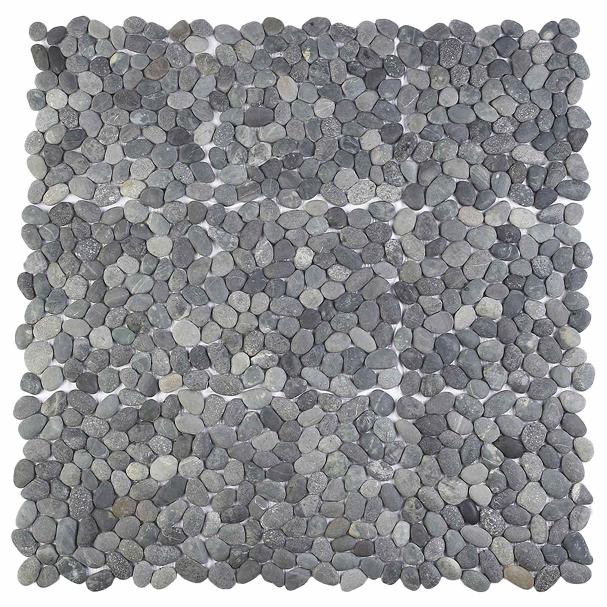 vidaXL Kiezeltegels Beige en lichtroze 30 x 30 cm Rivier Kiezel