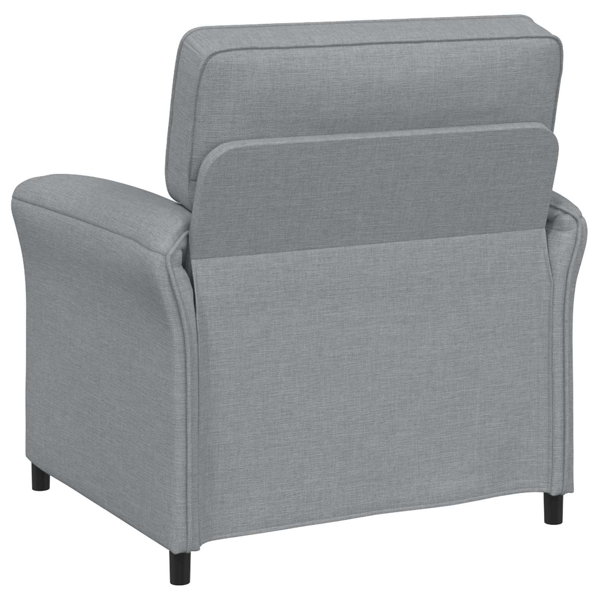 vidaXL Bank 100% polyester metalen frame MDF, Multiplex