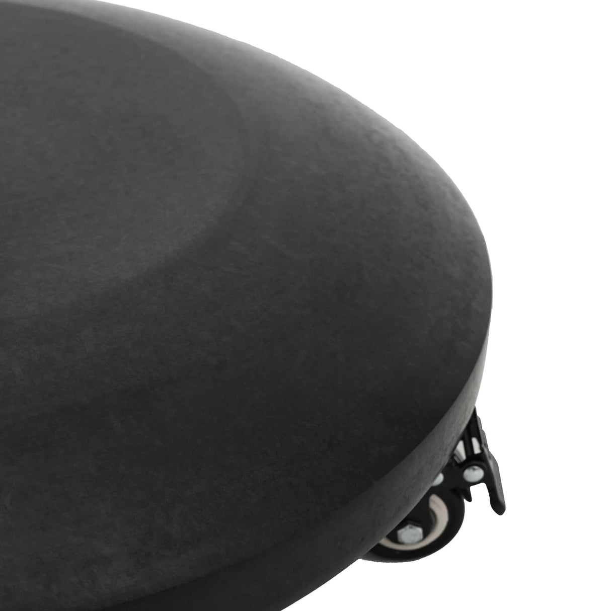 vidaXL Parasolvoet voor 40-50 mm paal 26.75 kg Zwart Graniet en RVS