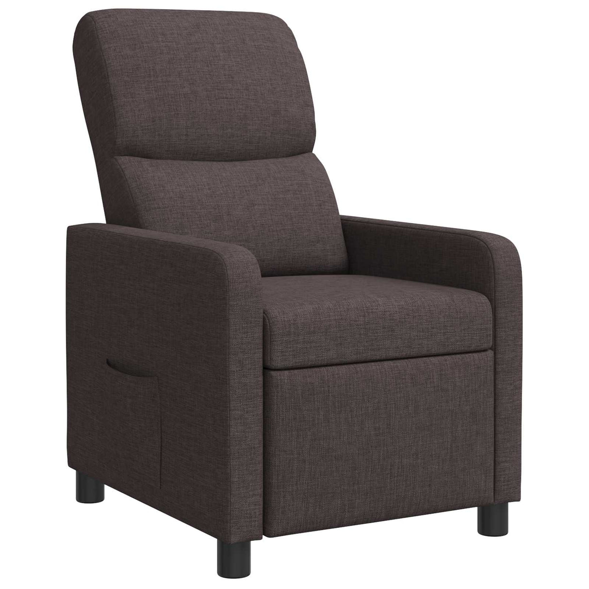 vidaXL Recliner Light Grey Fabric