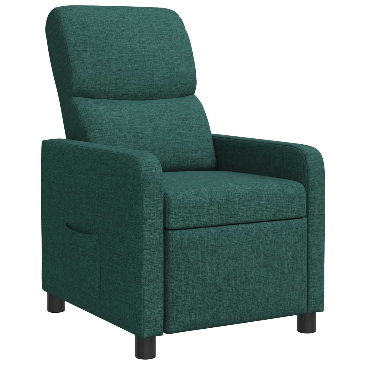 vidaXL Recliner Light Grey Fabric