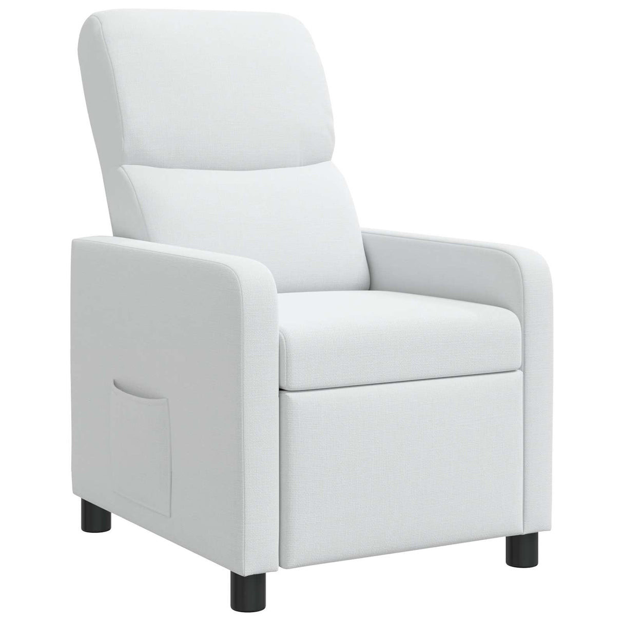 vidaXL Recliner Light Grey Fabric