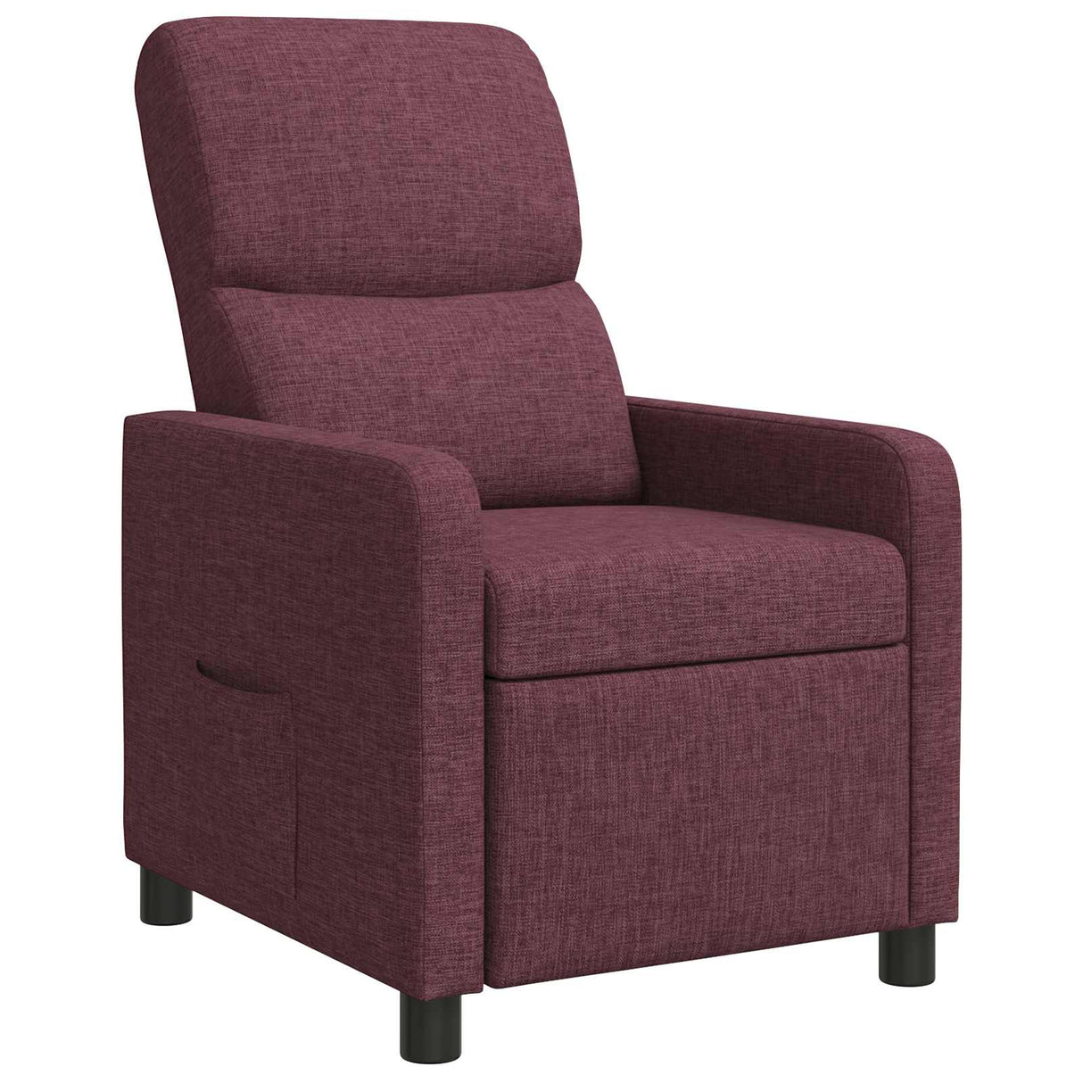 vidaXL Recliner Light Grey Fabric