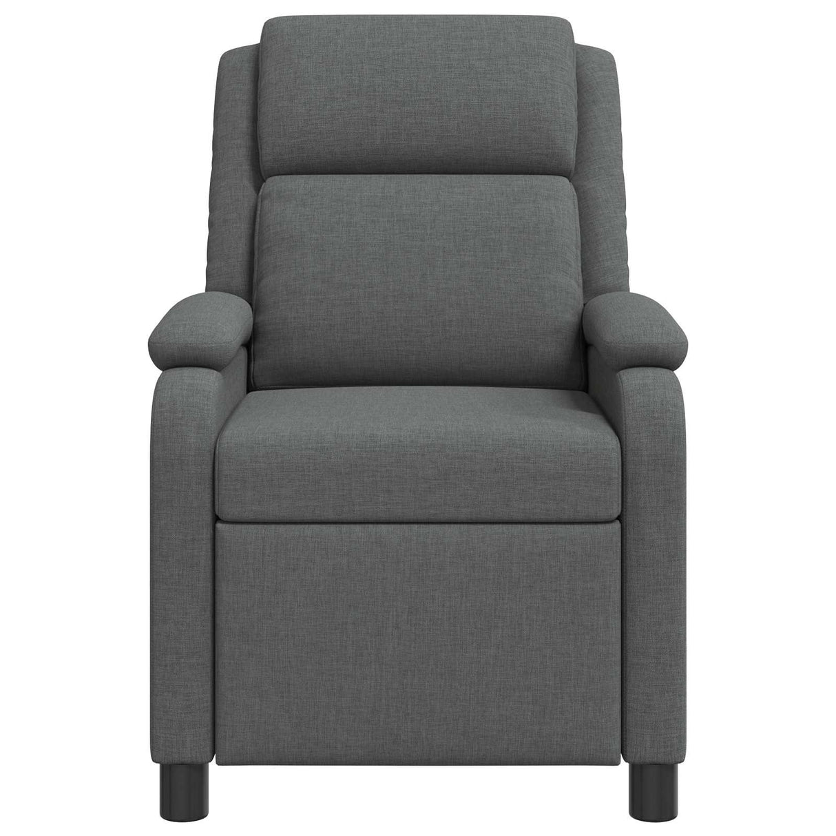 vidaXL Recliner Lichtgrijs Stof