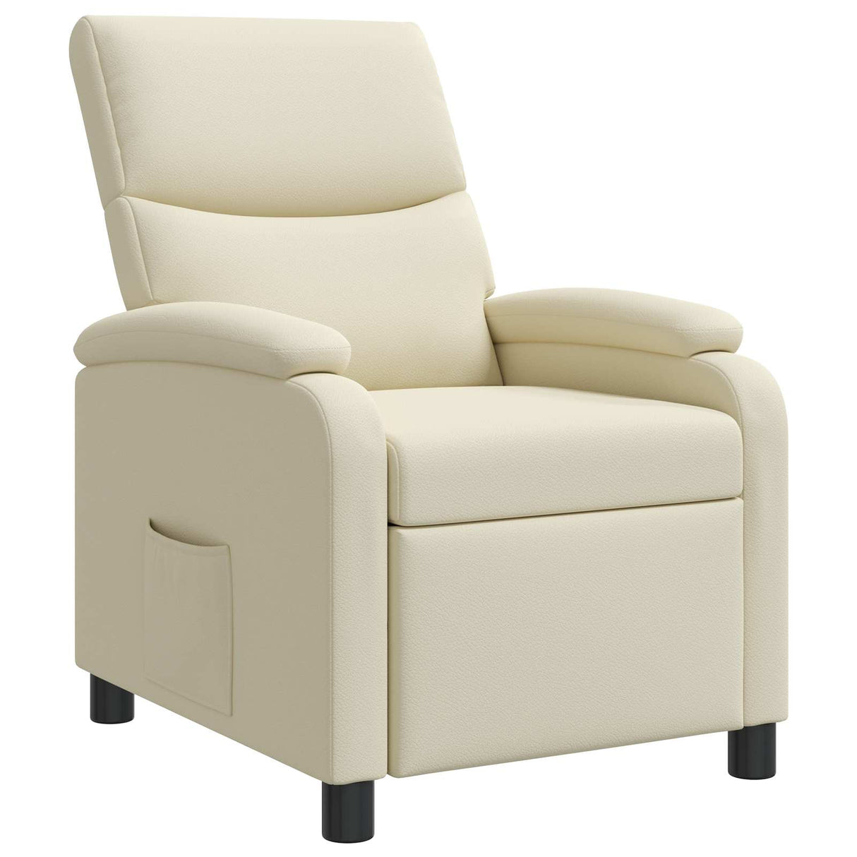 vidaXL Recliner Zwart Kunstleer