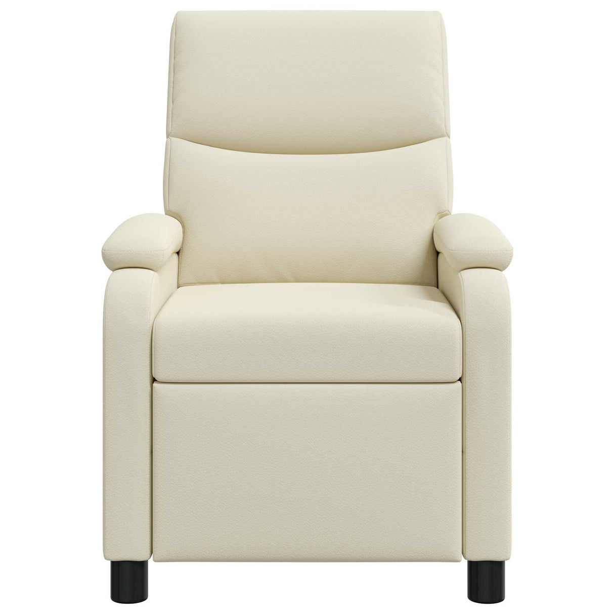 vidaXL Recliner Zwart Kunstleer