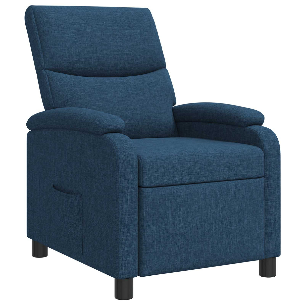 vidaXL Recliner Light Grey Fabric