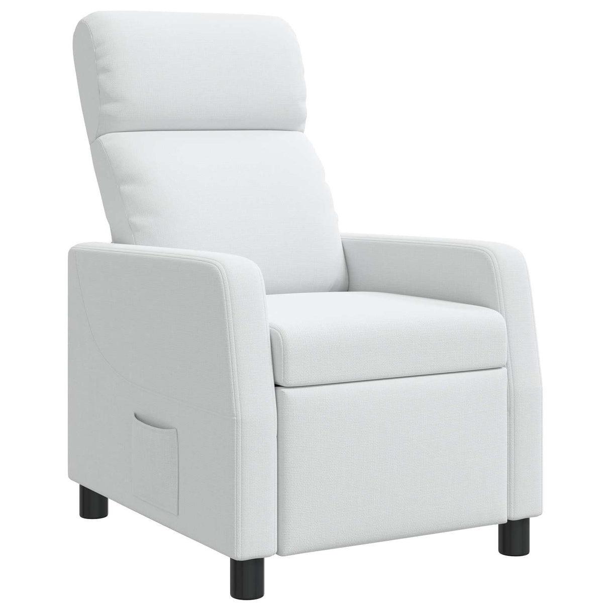 vidaXL Recliner Light Grey Fabric