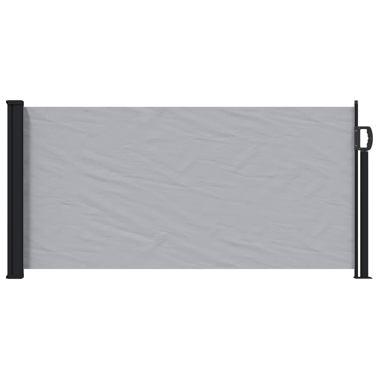 vidaXL Windscherm uittrekbaar 100x300 cm zwart
