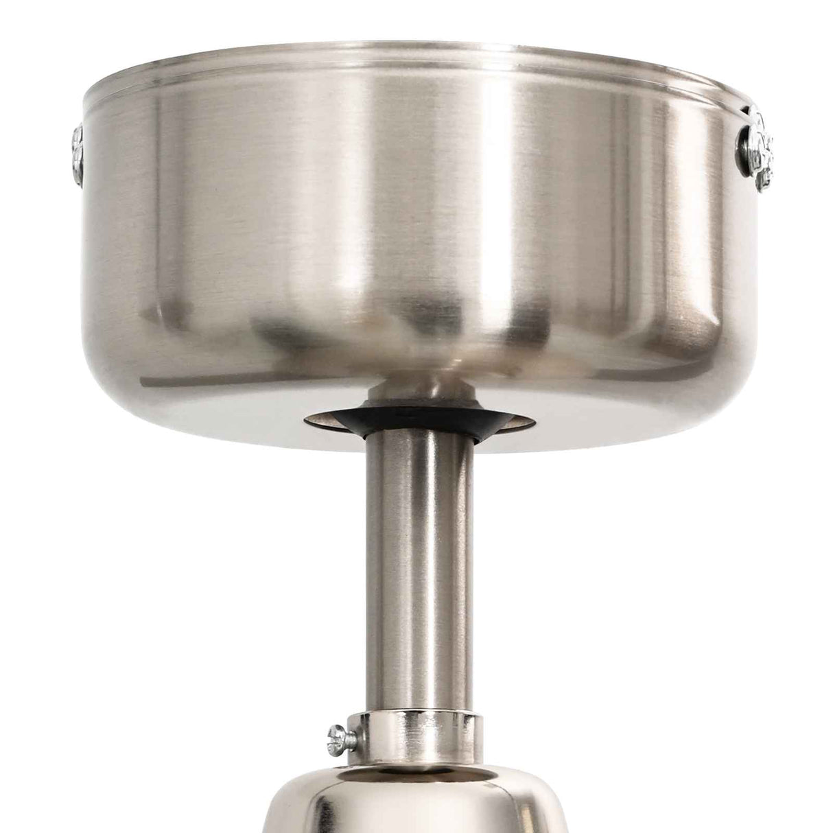 vidaXL Plafondventilator met lamp 82 cm lichtbruin