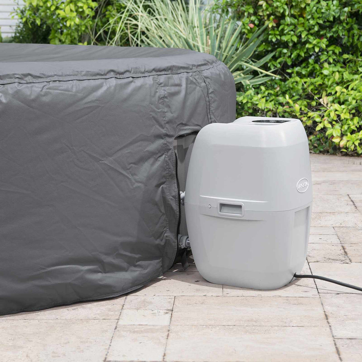Bestway Hoofdkussen PVC en POM Grijs
