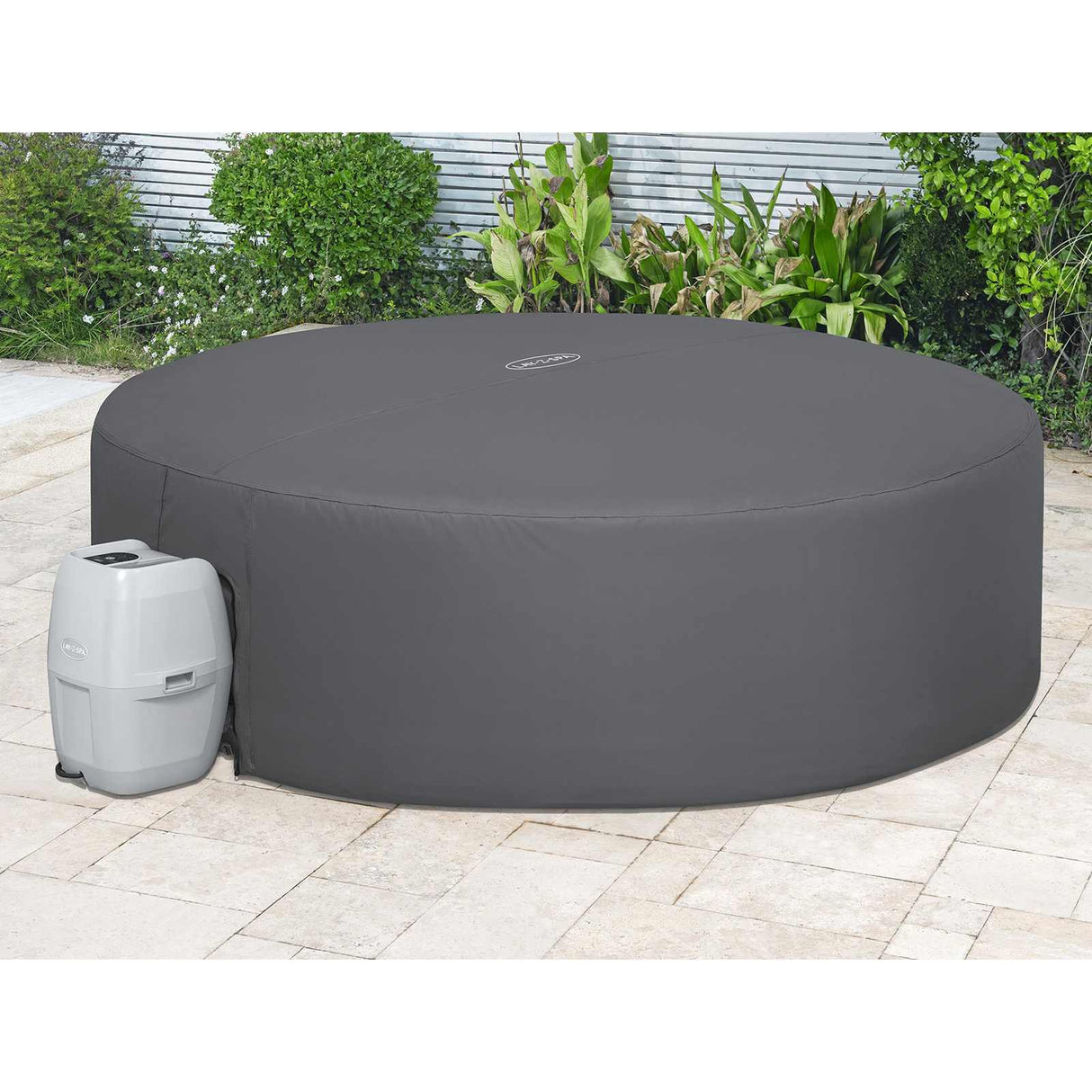 Bestway Hoofdkussen PVC en POM Grijs