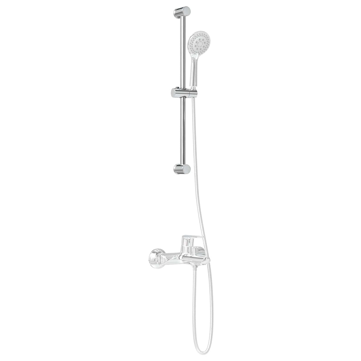vidaXL Douchkop Houder Chroom 71 cm Roestvrij staal