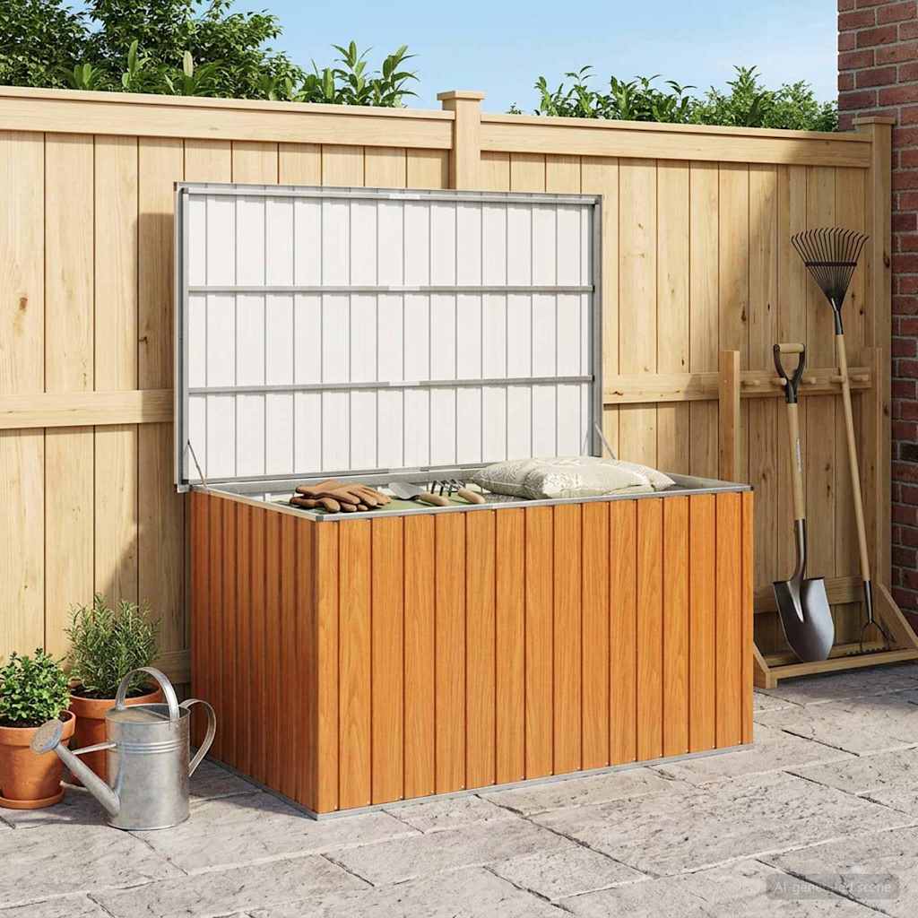 vidaXL Tuinbox Groen 109x67x65 cm